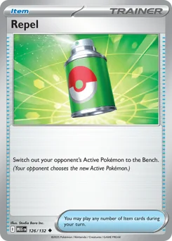 Repel Pokemon card from Mega Evolution, card number 126