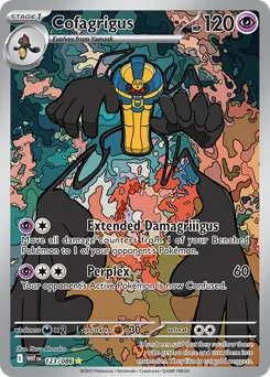 Cofagrigus Pokemon card from White Flare, card number 123