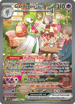 Gardevoir ex Pokemon card from Scarlet & Violet, card number 245