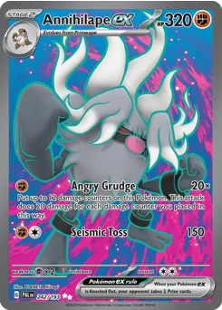 Annihilape ex Pokemon card from Paldea Evolved, card number 242