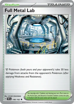 Full Metal Lab Pokemon card from Temporal Forces, card number 148