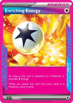 Enriching Energy Pokemon card from Surging Sparks, card number 191