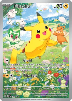 Pikachu Pokemon card from Scarlet & Violet Black Star Promos, card number 88