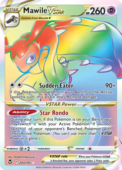 Mawile VSTAR Pokemon card from Silver Tempest, card number 200